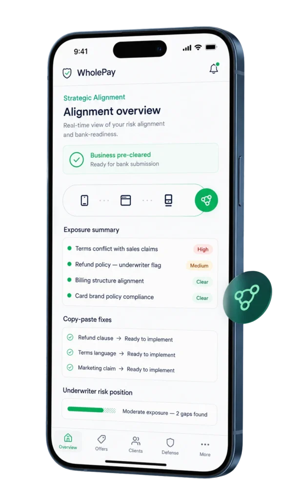 precision onboarding iphone mockup